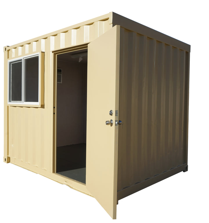 10 Feet Container Office with Man Door and Window