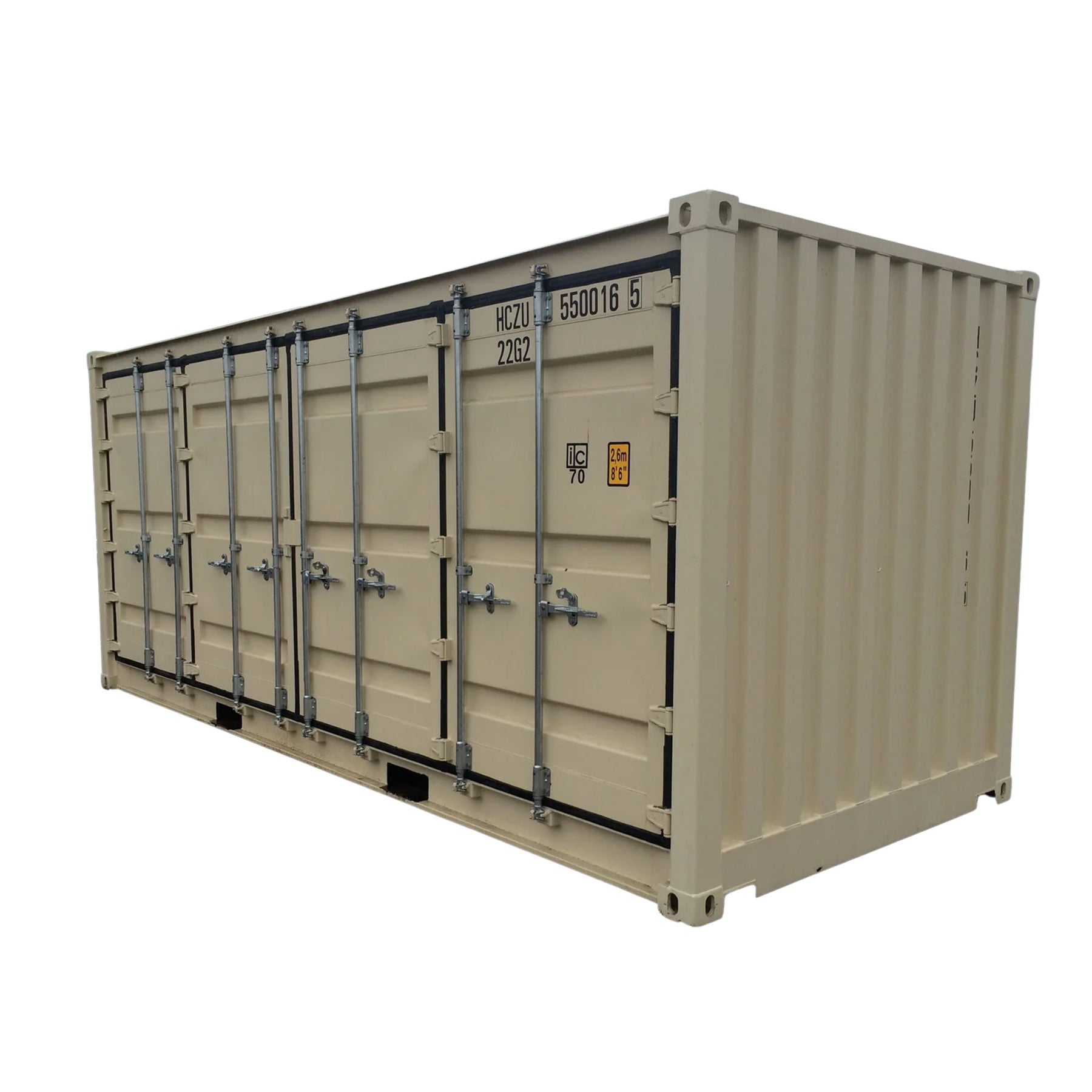 20’ Standard Open Side Storage Container for sale – Seatrains